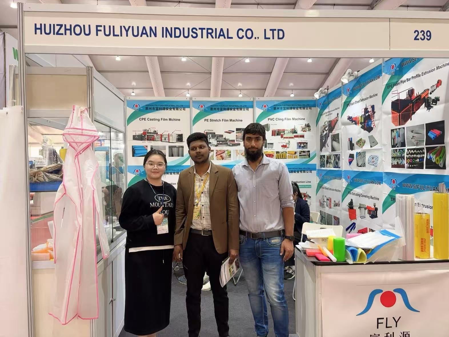 pe foam extruder Exhibitions (3)